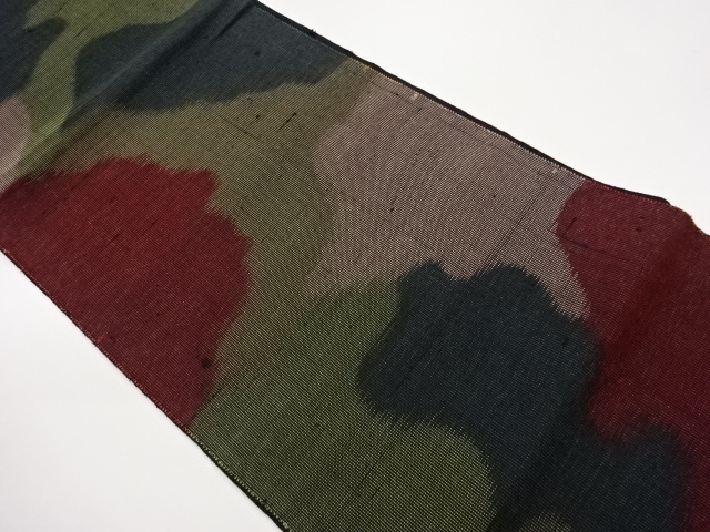 JAPANESE NAGOYA OBI / TSUMUGI / ABSTRACT
